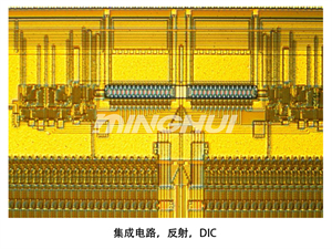明慧倒置金相顯微鏡NIM900在集成電路反射DIC應用